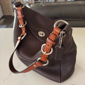 Y2K Coach Chelsea Hobo 10432 in Brown